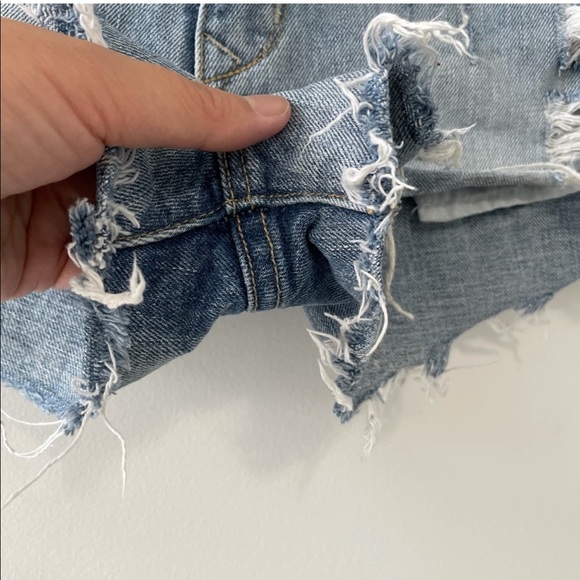 Lovers + Friends Jack High-Rise Denim Cutoff Short - Picture 9 of 12